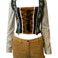 Dolce & Gabbana FW2002 Dirndl Corset + Capri Ensemble