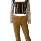 Dolce & Gabbana FW2002 Dirndl Corset + Capri Ensemble
