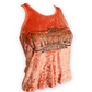Dolce & Gabbana Crushed Velvet Graphic Tank