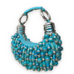 2000s Chloé Beaded Bracelet Bag - Blue