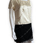 Chanel FW2003 Snap Silk Top & Skirt Ensemble