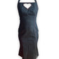 Keita Maruyama SS2001 Denim Heart Cutout Dress