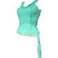 Cavalli Embellished Ruffle Top