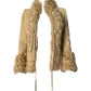 Dolce & Gabbana Fall 2001 Shearling Trim Coat with Tie Closures