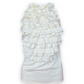 Ralph Lauren VIntage Beaded Ruffle Tank - White