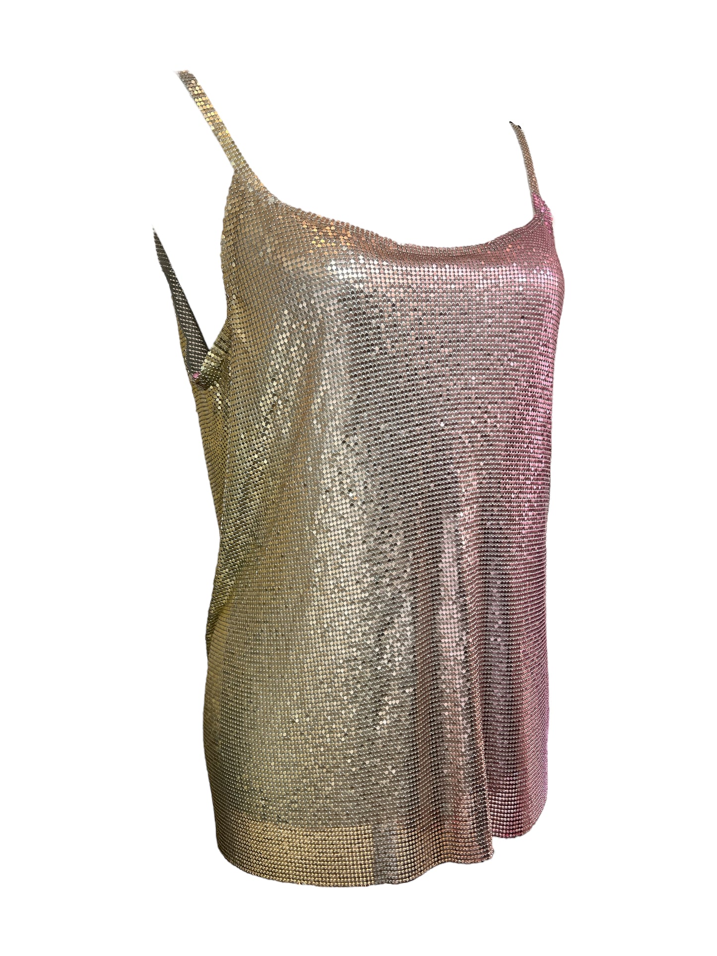 Vintage Gradient Chainmail Top