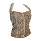Italian Vintage Snakeskin Bustier