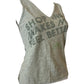 Dolce & Gabbana Shopping Makes Me Feel Better Beaded Tank