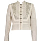 Chloé by Phoebe Philo 2005 Embellished Canvas Jacket