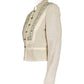 Chloé by Phoebe Philo 2005 Embellished Canvas Jacket