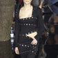 Dolce & Gabbana FW2003 Knit Snap Dress