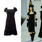 Anna Sui Fall 1998 Faux Fur Dress