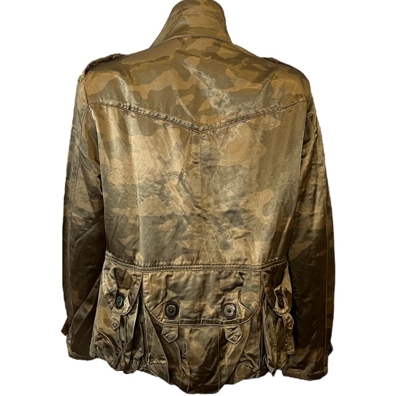 Obelisk Multi Pocket Camo Jacquard Cargo Jacket