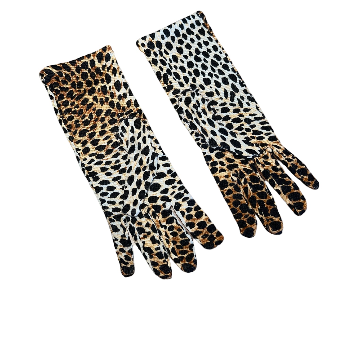 Dolce & Gabbana Leopard Print Gloves