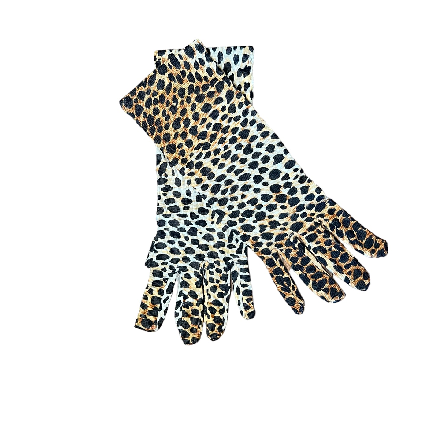 Dolce & Gabbana Leopard Print Gloves