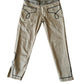 2000s Dsquared2 Embroidered Khaki Pants