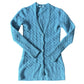 Blumarine Knit Cardigan + Hot Pants Set - Blue