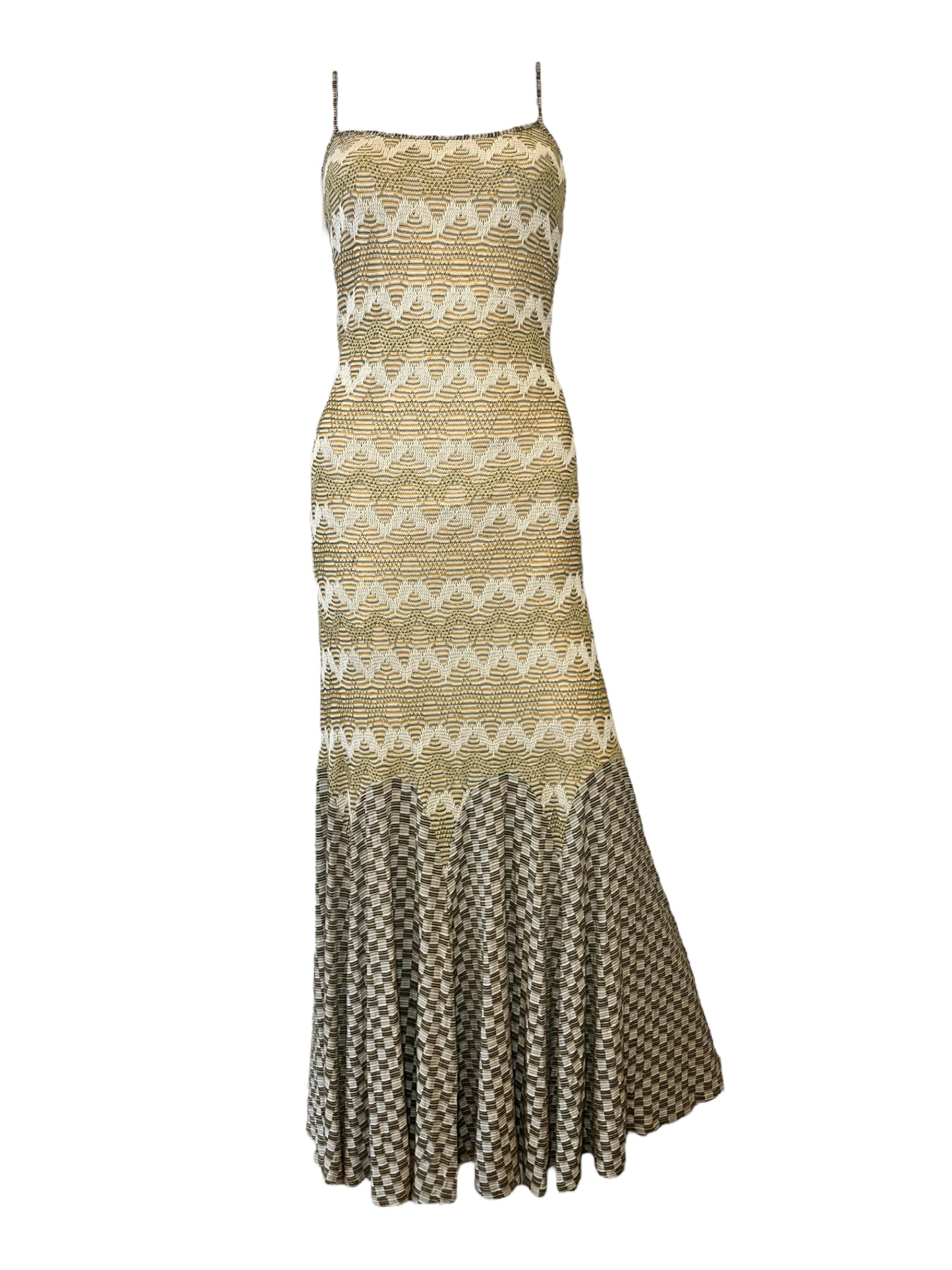 Anna Sui Knit Maxi Dress