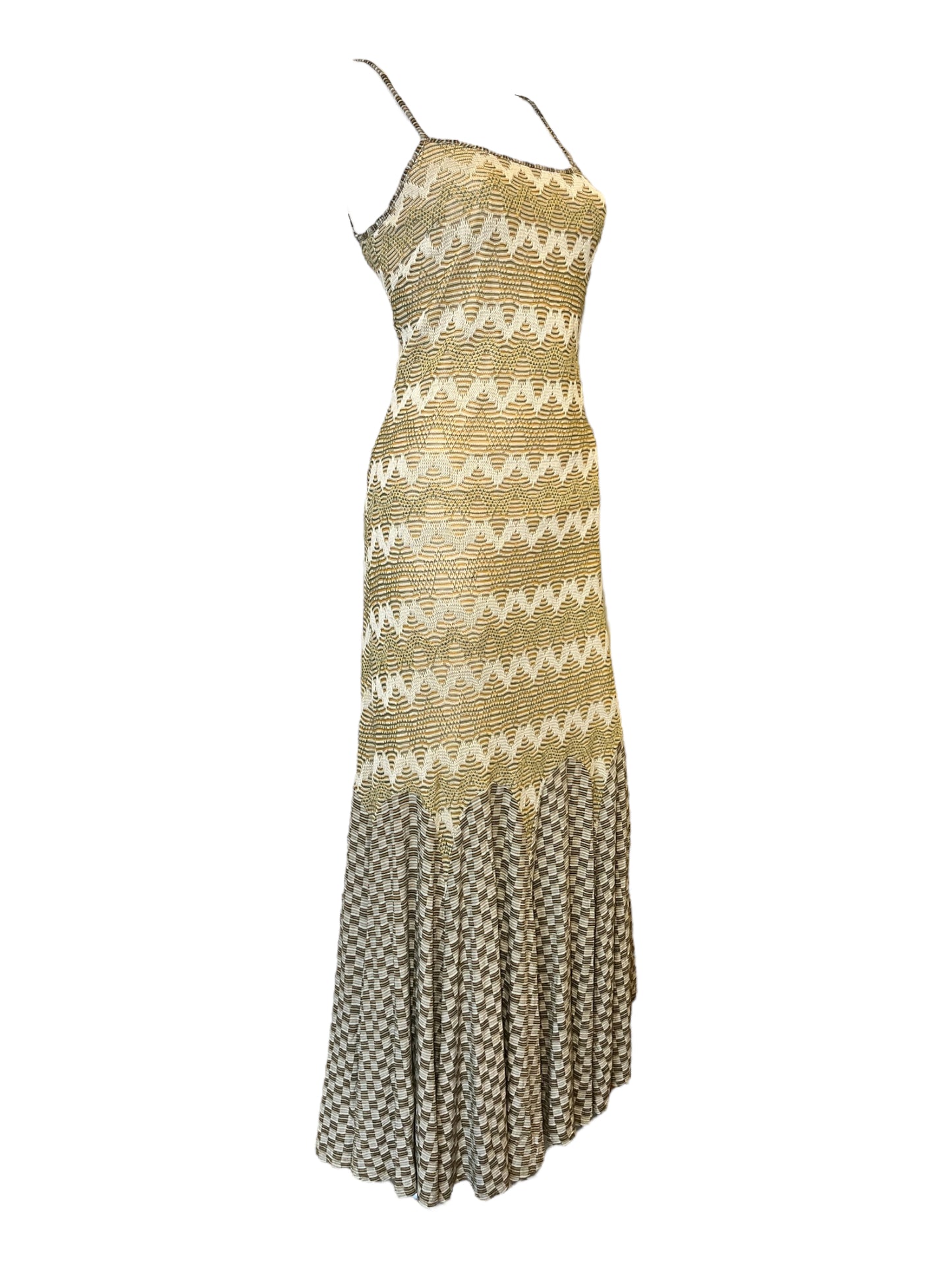 Anna Sui Knit Maxi Dress
