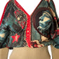 Jean Paul Gaultier 80s/90s Native American Print Butterfly Top