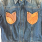 Dsquared2 Fall Winter 2004 Cropped Denim Riding Jacket