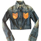 Dsquared2 Fall Winter 2004 Cropped Denim Riding Jacket