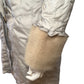 Blumarine Mid Length Puffer Coat with Fur Trim