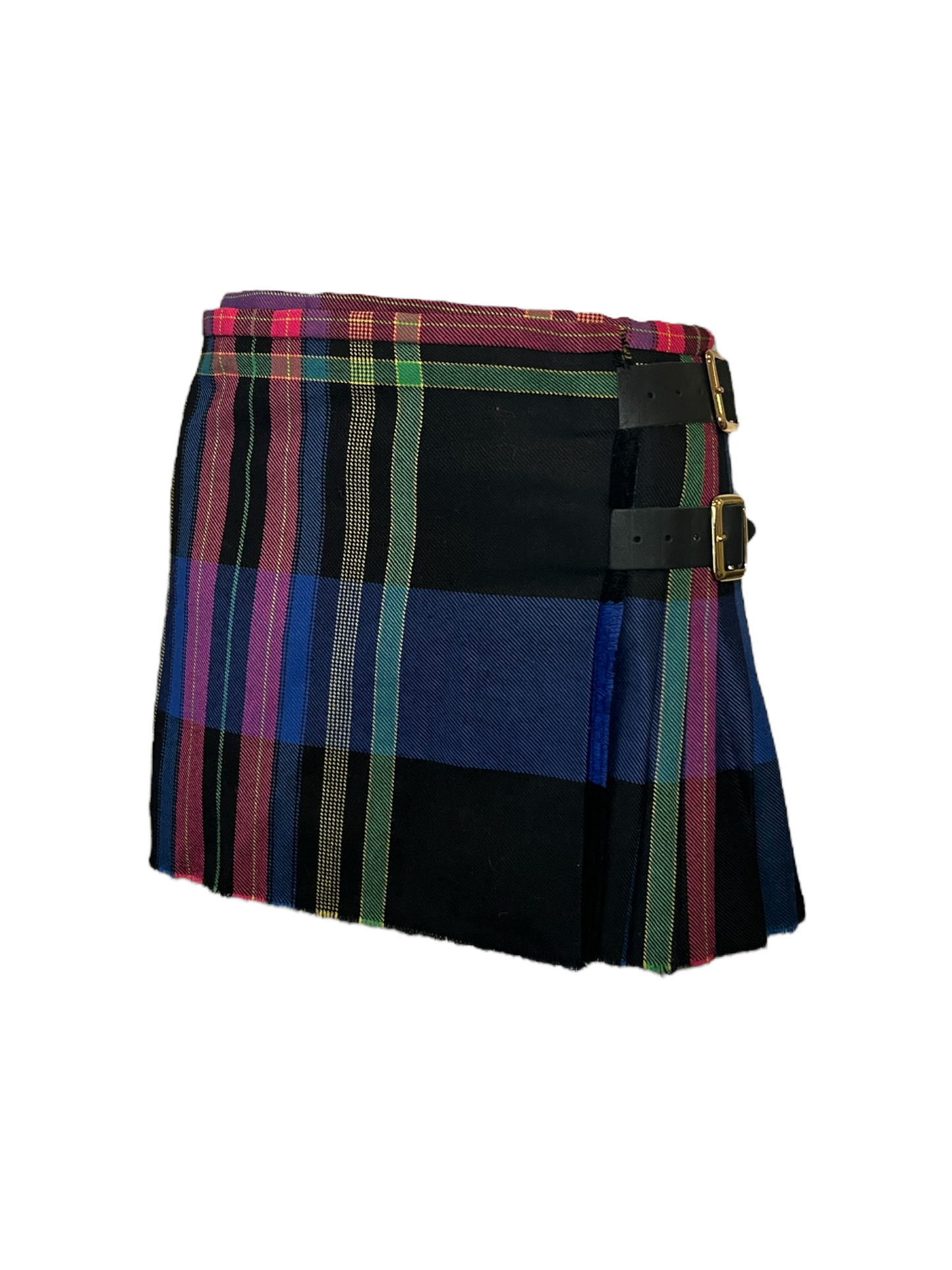 Vivienne Westwood FW1995 World's End Tartan Mini Skirt