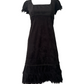 Anna Sui Fall 1998 Faux Fur Dress